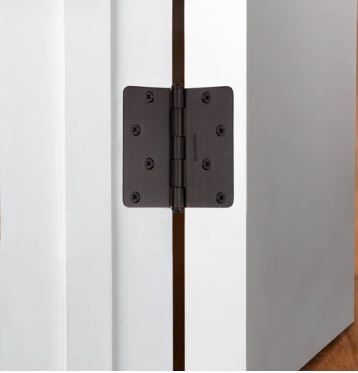 ALUFAB Reflex Hinges 100mm - Black