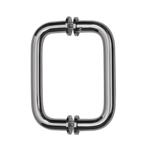 C.R. Laurence Polished Chrome 6" BM Series Tubular Back-to-Back Pull Handle