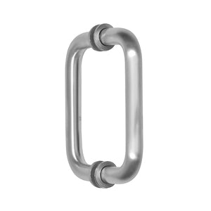 C.R. Laurence Polished Chrome 6" BM Series Tubular Back-to-Back Pull Handle