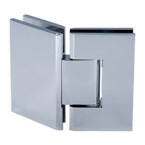 CRL Geneva 545 Series 5 Degree Pre-Set Glass-to-Glass Hinge - Polished Chrome