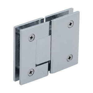 CRL Geneva 180 Series 180 Degree Glass-to-Glass Standard Hinge - Polished Chrome