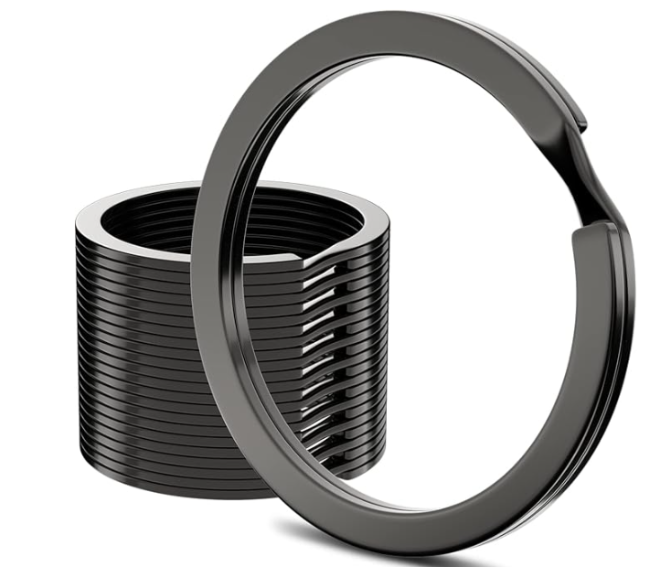 Flat Metal Split Ring - 30mm