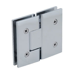 C.R. Laurence Vienna 180 Series Glass-To-Glass Hinge - Polished Chrome