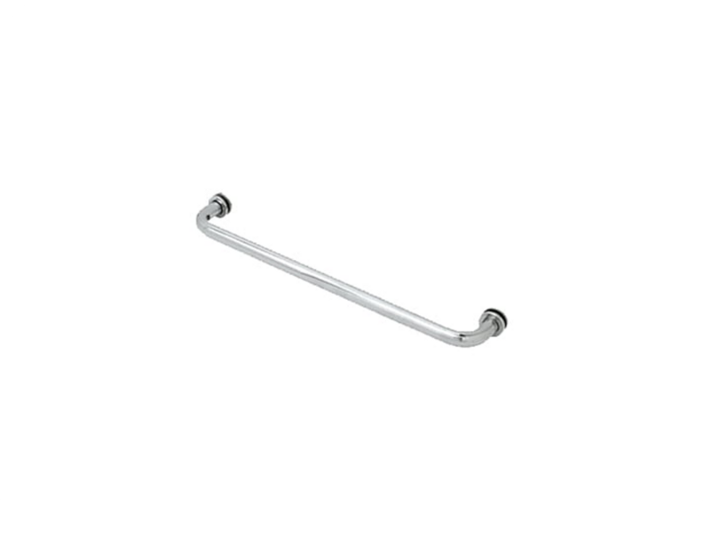 C.R. Laurence 300mm (12") Polished Chrome BM Series Tubular Single-Sided Towel Bar